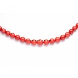 Coral necklaces 9 - 14 mm