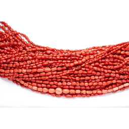 Natural red coral necklaces small size