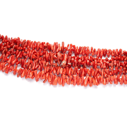 Natural redÂ coral curve shape necklaces