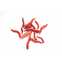 Carving horns red coral