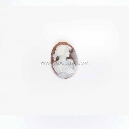 Oriental woman cameo