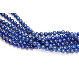 Lapis necklaces beads 10 mm