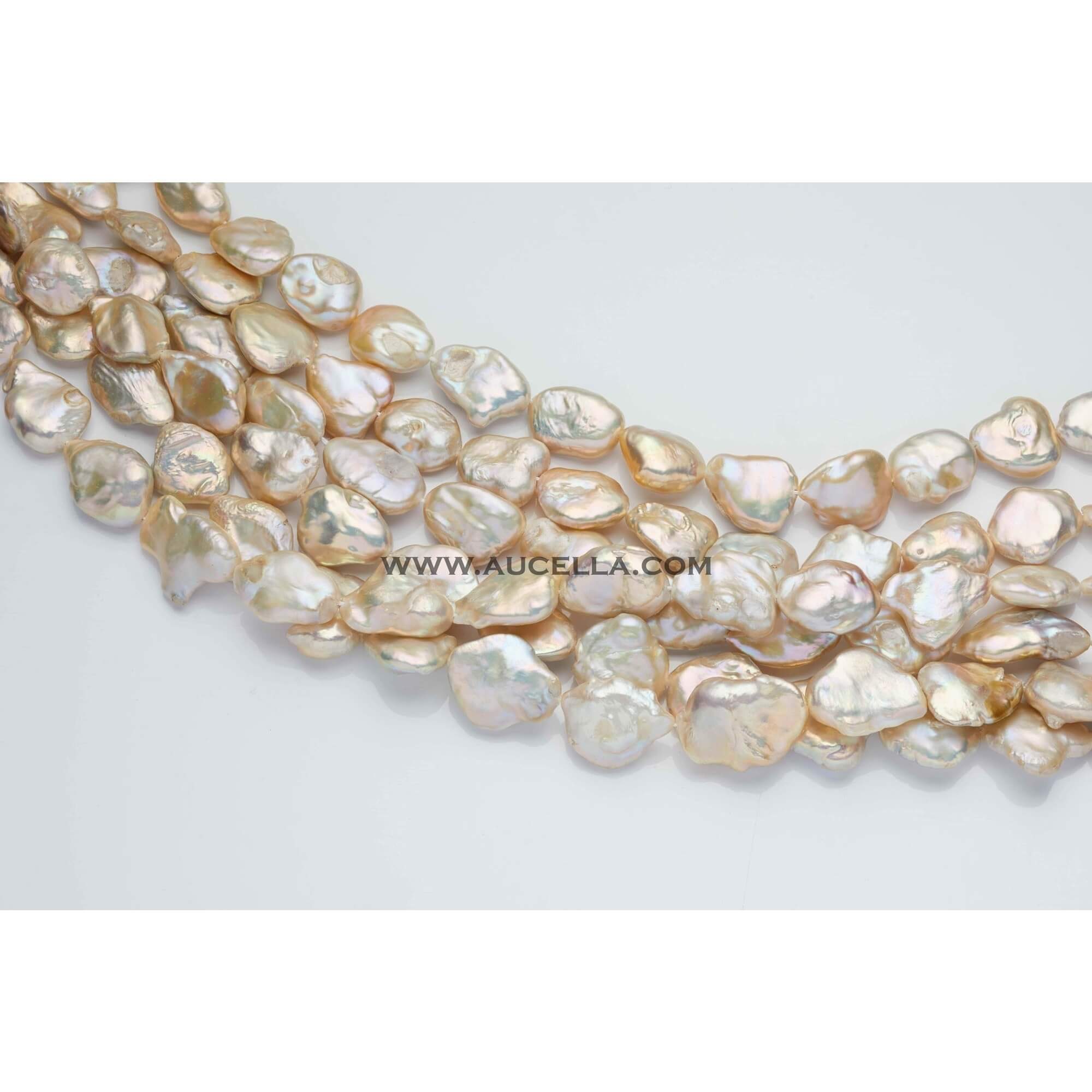 Fresh water pearls baroque