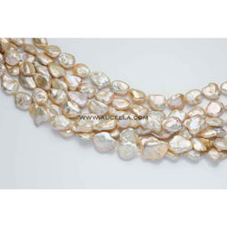 Fresh water pearls baroque