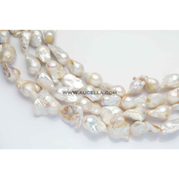 Fresh water pearls baroque 12-15 mm