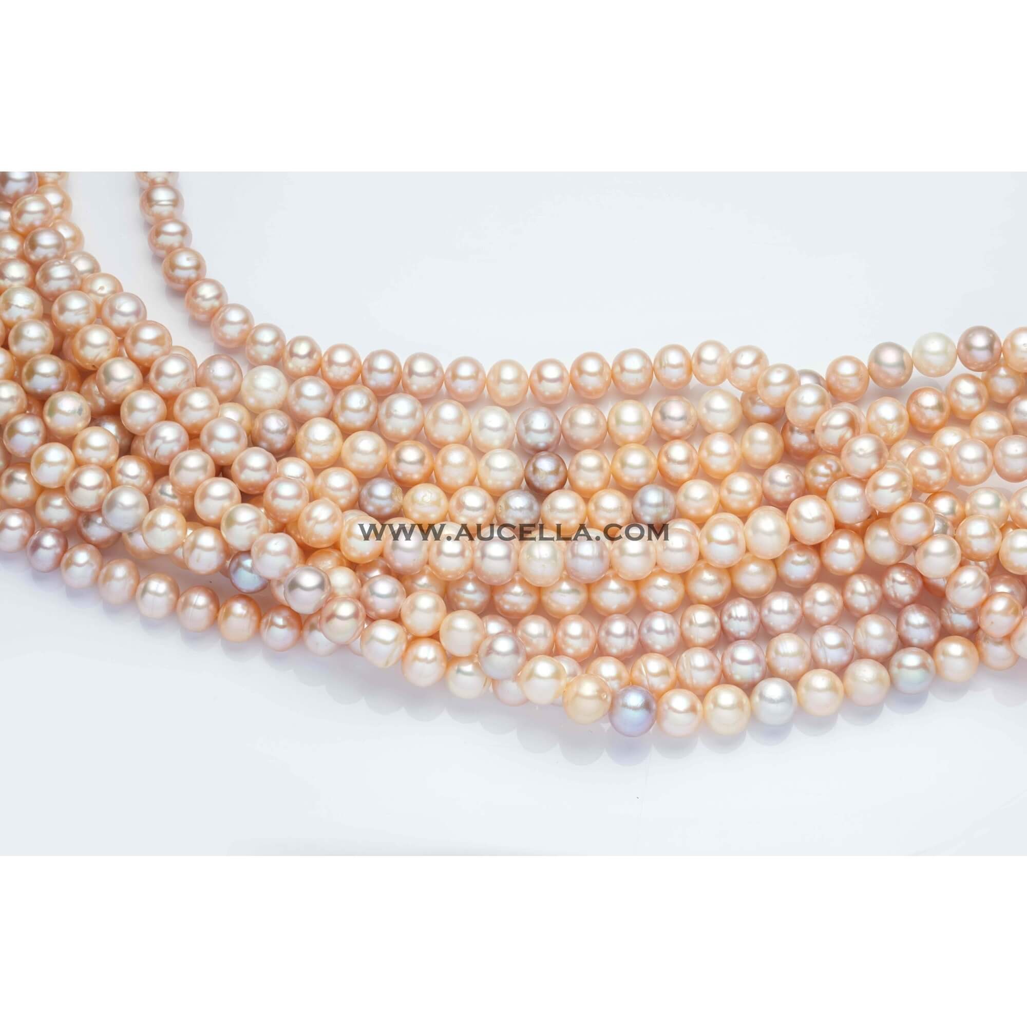 Fresh water pearls beads shape mm 8