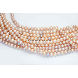 Fresh water pearls beads shape mm 8