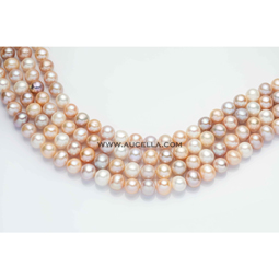 Fresh water pearls beads shape mm 10 - 11