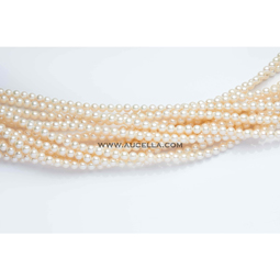 Fresh water pearls beads shape mm 6 - 7