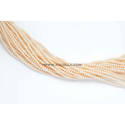 Fresh water pearls beads shape mm 7 - 8