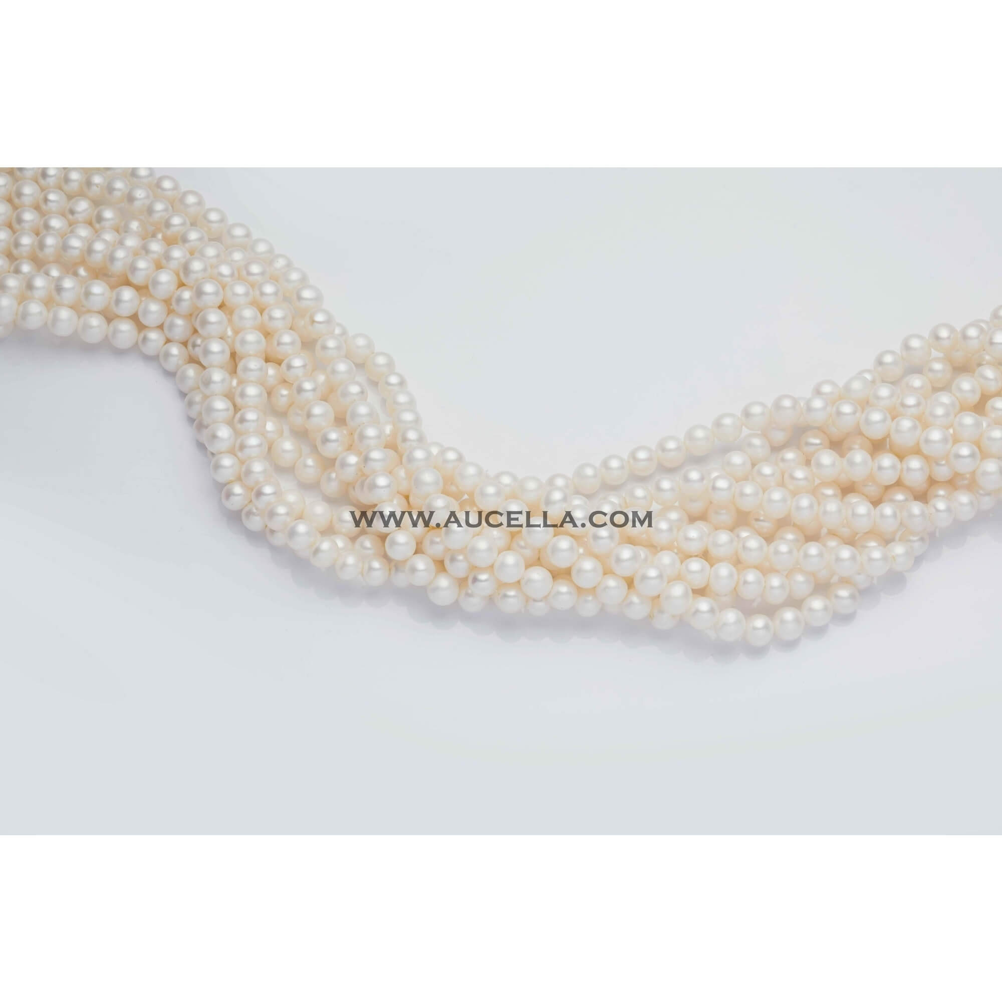 Fresh water pearls semiround mm 6